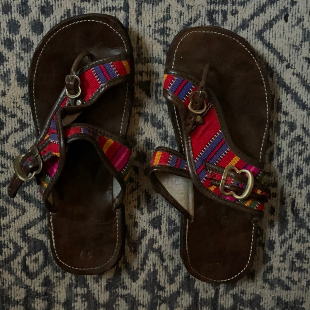 Handmade Guatemalan Sandals